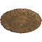 Ekena Millwork Marseille Ceiling Medallion (Fits Canopies up to 7 3/8"), Hand-Painted Rubbed Bronze, 21"OD x 2"P CM21MARZS - alternate 2